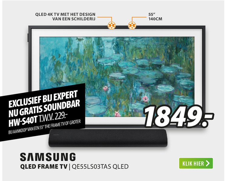 Samsung   4k ultrahd televisies folder aanbieding bij  Expert - details