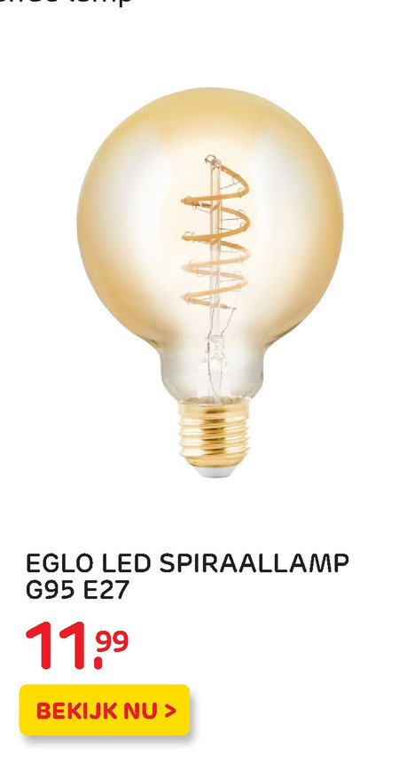 verzoek op tijd Terminologie Eglo led lamp folder aanbieding bij Praxis - details