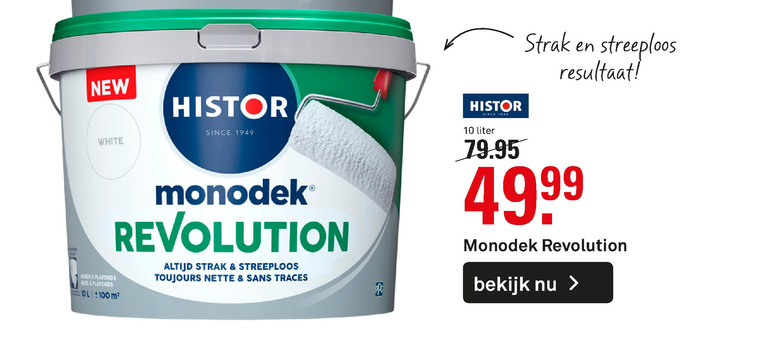 Histor   muurverf folder aanbieding bij  Karwei - details