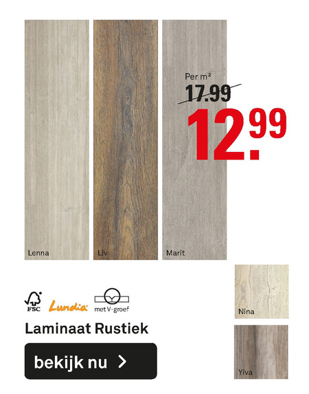 Lundia   laminaat folder aanbieding bij  Karwei - details