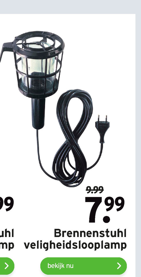 Brennenstuhl   looplamp folder aanbieding bij  Gamma - details