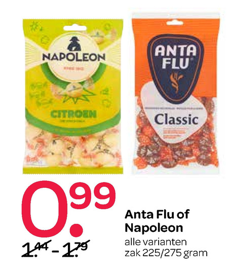 Anta Flu   snoep, keelpastilles folder aanbieding bij  Spar - details