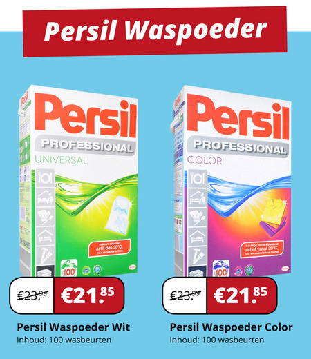 Persil   wasmiddel folder aanbieding bij  Voordeeldrogisterij.nl - details