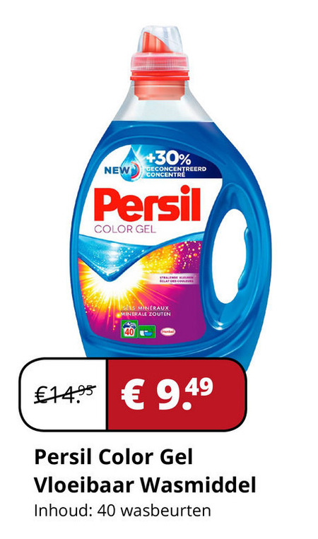 Persil   wasmiddel folder aanbieding bij  Voordeeldrogisterij.nl - details