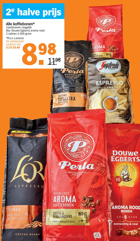 Douwe Egberts L Or   koffiebonen folder aanbieding bij  Albert Heijn - details