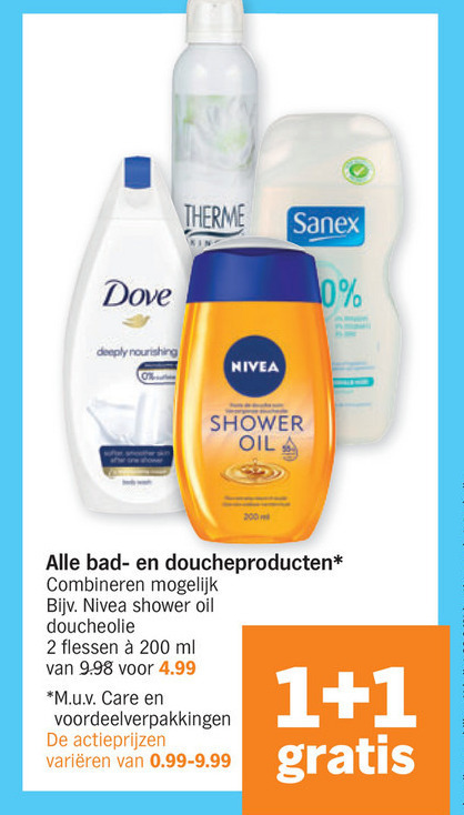 Alle merken   douchegel, badschuim folder aanbieding bij  Albert Heijn - details