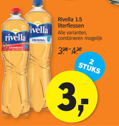 Rivella   frisdrank folder aanbieding bij  Albert Heijn - details