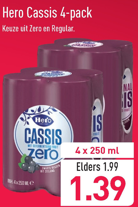 Hero   frisdrank folder aanbieding bij  Aldi - details