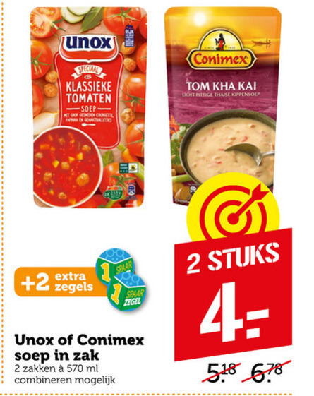 Conimex   soep folder aanbieding bij  Coop - details