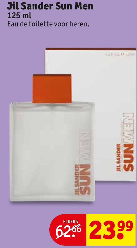 Jil Sander   eau de toilette folder aanbieding bij  Kruidvat - details