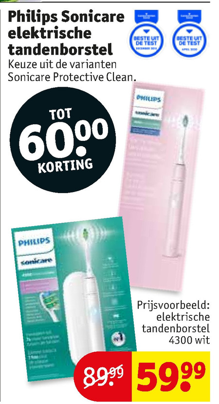 Philips   electrische tandenborstel folder aanbieding bij  Kruidvat - details