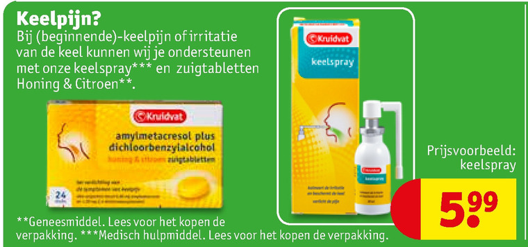 Kruidvat Huismerk   huisapotheek folder aanbieding bij  Kruidvat - details