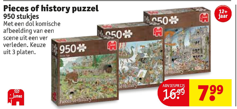 Jumbo   legpuzzel folder aanbieding bij  Kruidvat - details