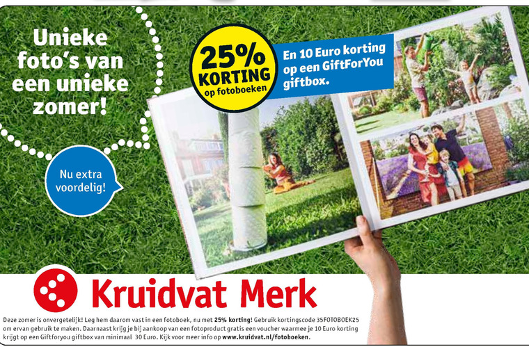 Kruidvat Huismerk   fotoboek folder aanbieding bij  Kruidvat - details