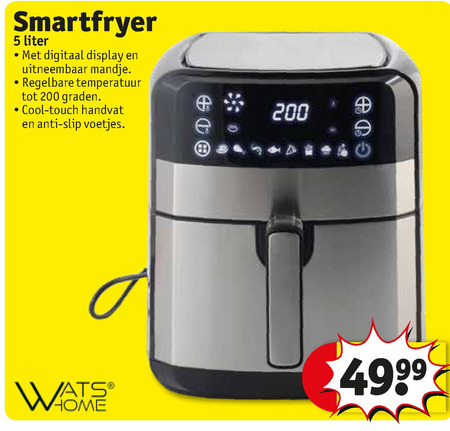 Watshome   friteuse folder aanbieding bij  Kruidvat - details