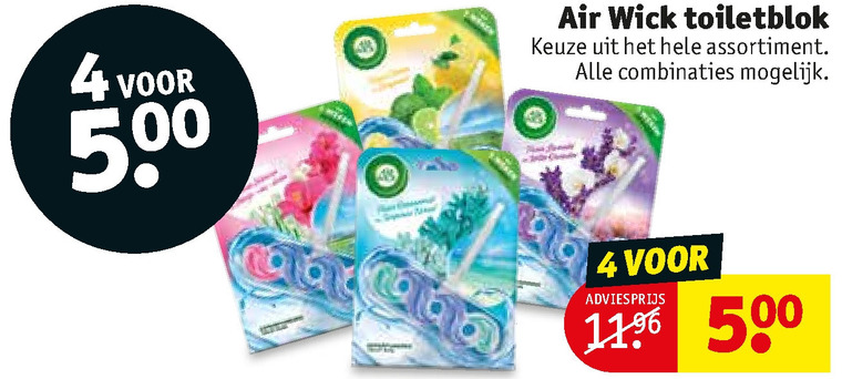 Airwick   toiletblok folder aanbieding bij  Kruidvat - details