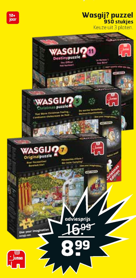 Wasgij   legpuzzel folder aanbieding bij  Trekpleister - details