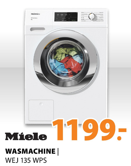 Miele   wasmachine folder aanbieding bij  Expert - details