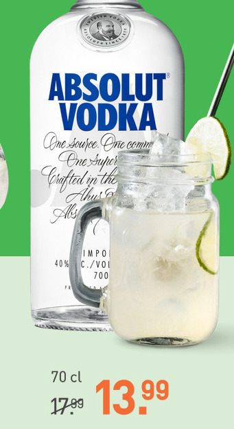 Absolut   wodka folder aanbieding bij  Gall & Gall - details