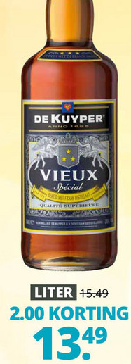 De Kuyper   vieux folder aanbieding bij  Mitra - details