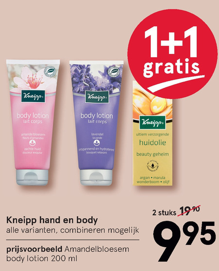 Kneipp folder aanbieding bij - details