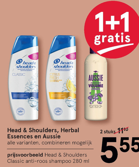 Head and Shoulders   conditioner, shampoo folder aanbieding bij  Etos - details