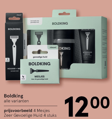 Boldking   scheermesjes folder aanbieding bij  Etos - details