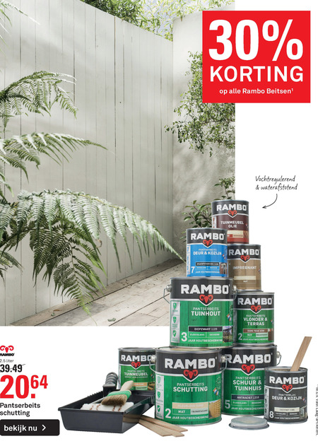 Rambo   beits folder aanbieding bij  Karwei - details