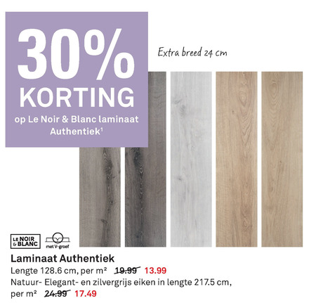 Le Noir et Blanc   laminaat folder aanbieding bij  Karwei - details