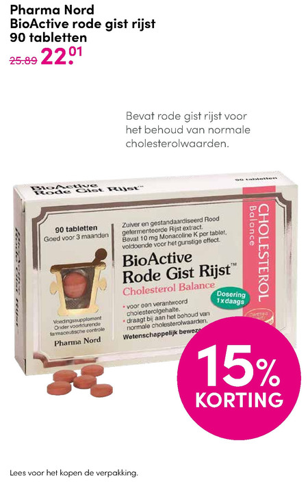 Pharma Nord   voedingssupplement folder aanbieding bij  DA - details