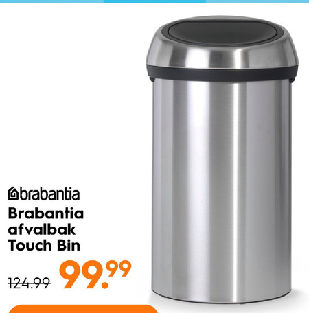 bloed koffie Gemaakt van Brabantia afvalemmer folder aanbieding bij Blokker - details