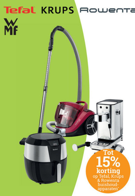 Tefal   stoomstrijksysteem, stofzuiger folder aanbieding bij  BCC - details