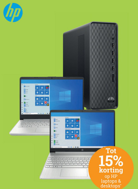 HP   pc systeem, notebook folder aanbieding bij  BCC - details