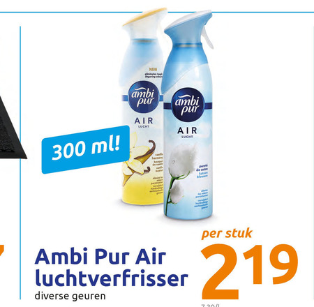 Ambi Pur   luchtverfrisser folder aanbieding bij  Action - details