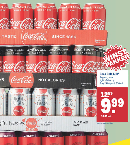 Coca-Cola   cola folder aanbieding bij  Makro - details