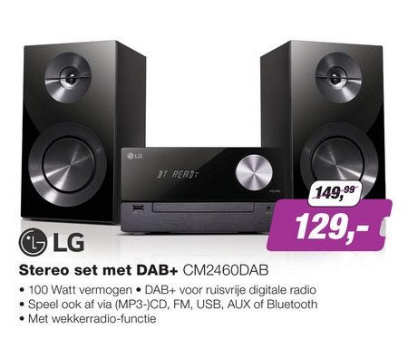 LG   dab radio folder aanbieding bij  EP Electronic Partner - details