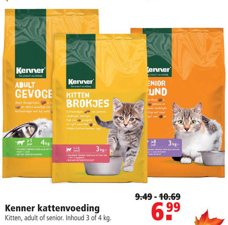 Kenner   kattenvoer folder aanbieding bij  Welkoop - details