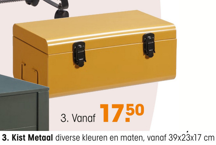 reparatie Burger Diakritisch opbergkist folder aanbieding bij Kwantum - details