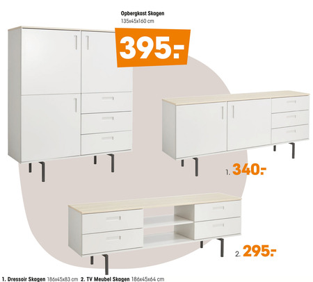 lavendel Disciplinair Emulatie tv meubel, dressoir folder aanbieding bij Kwantum - details