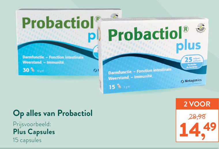 Probactiol   voedingssupplement folder aanbieding bij  Holland & Barrett - details