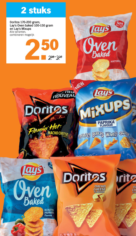 Lays   zoutje, chips folder aanbieding bij  Albert Heijn - details