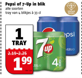 7-Up   cola, frisdrank folder aanbieding bij  Poiesz - details