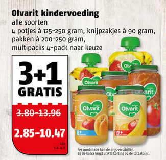 Olvarit   babyvoeding folder aanbieding bij  Poiesz - details