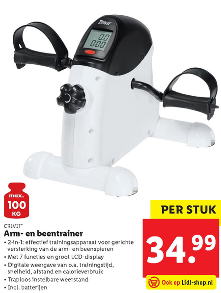 Crivit   swingstepper folder aanbieding bij  Lidl - details