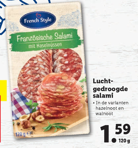 bij salami - details Lidl folder aanbieding