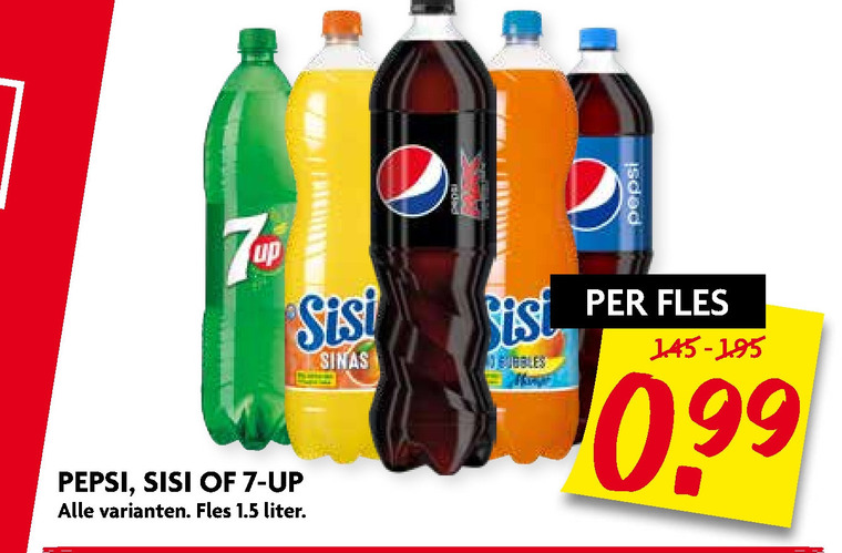 Pepsi   cola, frisdrank folder aanbieding bij  Dekamarkt - details