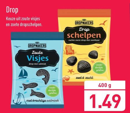 Dropmakers   drop folder aanbieding bij  Aldi - details