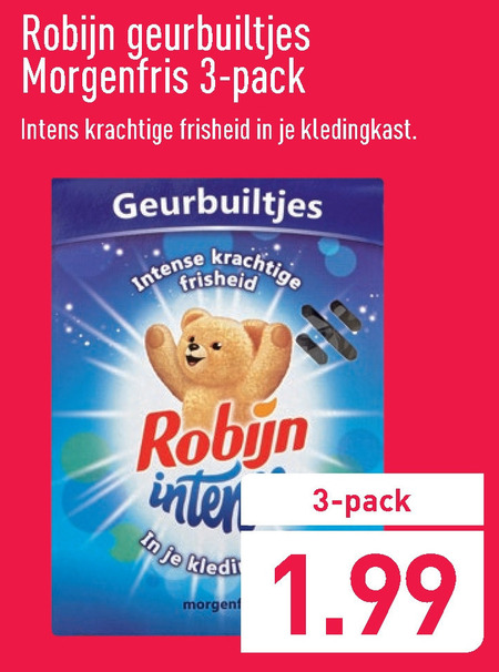 Robijn   geurbuiltje folder aanbieding bij  Aldi - details