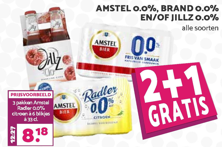 Amstel   alcoholvrij bier, appelcider folder aanbieding bij  Boons Markt - details