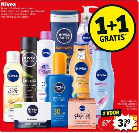 Nivea   scheerschuim, heren gezichtsverzorging folder aanbieding bij  Kruidvat - details